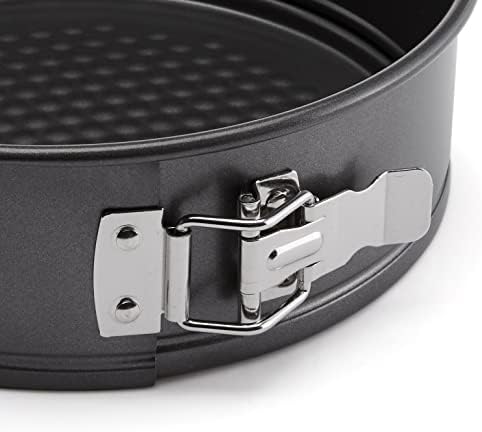 Amazon Basics Non-Stick Springform Cake Tin with Loose Base, 20 cm