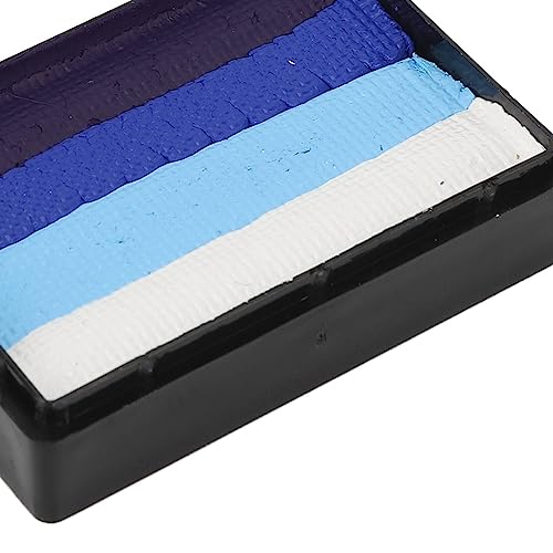 4-farbige Split-Cake-Palette für Kinder und Erwachsene, Wasseraktiviertes Make-up, Gesichts- und Körperbemalung für Cosplay, Halloween, 30G (20)