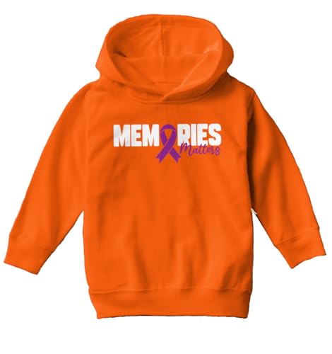 Haase Unlimited Memories Matters - Alzheimer's Awareness Toddler/Youth Fleece Hoodie2