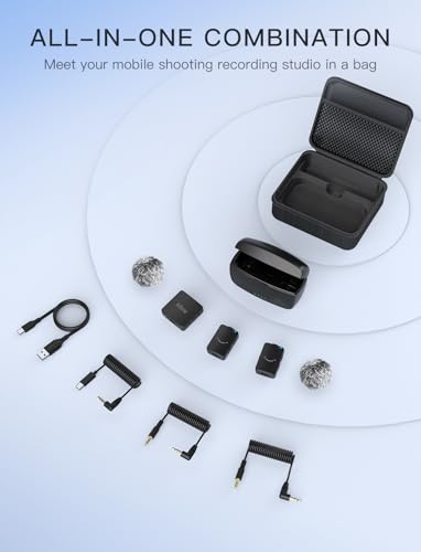 Fifine Wireless Lavalier Microphone For Iphone/Android/Camera thumb #3