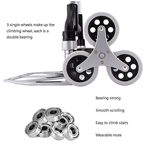 Carretilla Plegable Multifuncional con Ruedas Universal 120Kg miniatura 5