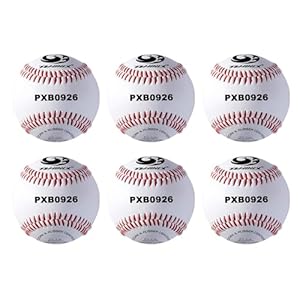 PHINIX Synthetic Leather Baseballs for Practice Recreation Use and Casual Games
