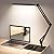 TROPICALTREE LED Desk Lamp with Clamp and Round Base,Eye Caring Table Lamp with Swing Arm,3 Color Modes 10 Brightness Levels,Memory Function, Desk Light for Home Office with USB Adapter Black-14W