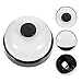 NUOBESTY Call Bells Front Desk Service Bells Dinner Serving Bell for Hotels Schools Restaurants Bar Reception Areas Black