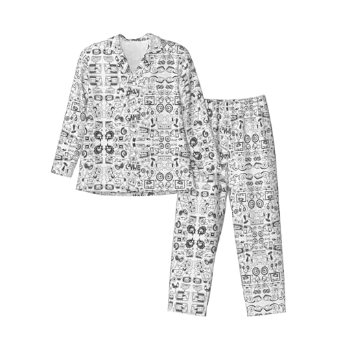 Pyjama imprimé jeu vidéo garçon le cadeau idéal pour adolescent