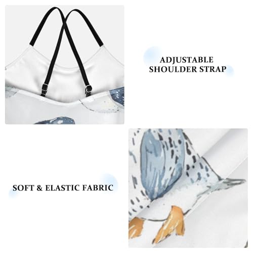 ZZKKO Cute Sea Penguin Girls Swimsuit One Piece Bathing Suit for Baby Girls' Swimwear 3-10T3