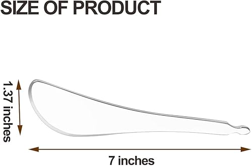 Miniatura 7 de FeelFree Sport Herramienta de masaje Gua Sha de acero inoxidable, herramientas de masaje de raspado de tejido suave, rascador muscular, tejido