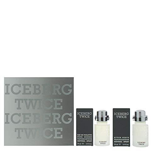 ICEBERG TWICE CONFEZIONE PROFUMO EDT 75ML + AFTER SHAVE 75ML