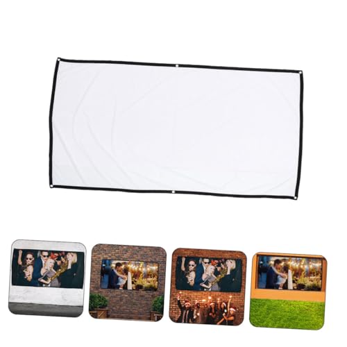 Pantalla portátil plegable para proyector de 100 pulgadas miniatura 6