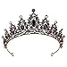 Kronen für Frauen, Vofler schwarze Diadem mit Kristall – Barock Hexe Böse Königin Kostüm Stirnband für Braut Prinzessin Geburtstag Cosplay Party Hochzeit Abschlussball Quinceanera Festzug Prinzessin Krone günstig Kaufen-Kronen für Frauen, Vofler schwarze Diadem mit Kristall – Barock Hexe Böse Königin Kostüm Stirnband für Braut Prinzessin Geburtstag Cosplay Party Hochzeit Abschlussball Quinceanera Festzug