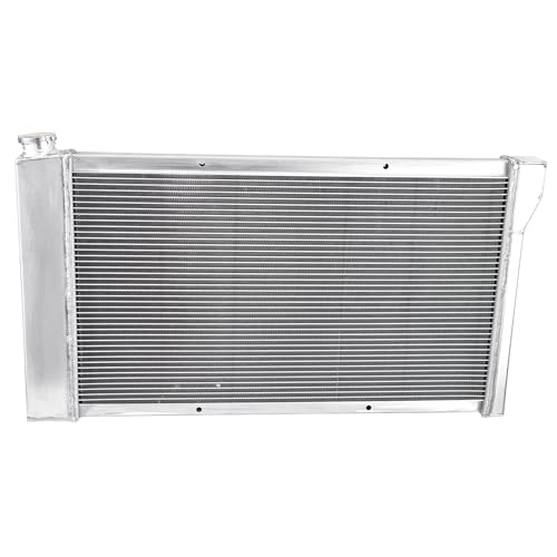 3 Row Aluminum Radiator Replacement for 1967-1972 Chevy GMC C/K Series Pickup Truck Cooling Radiators by TWKCZQL - Used condition - Image 3