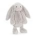 Jellycat Bashful Grey Bunny Stuffed Animal, Large 15 inches - Rabbit and Bunny Plush Toy - Classic Children's Gift