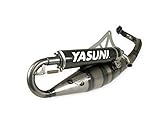 yasuni r4 derbi YASUNI Scooter R Black Edition Auspuff für Rex Rexy 50, Scooter 50, Yamaha Aerox 50 (Cat)