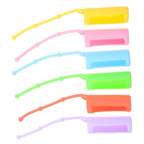 LIFKOME Essential Oil Roller Bottle Cover Leak Proof Travel Case Silicone Sleeve Set