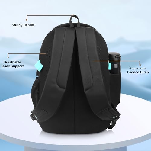 Image of ProArch Jupiter Pro Laptop Compartment, USB Charging Port & Organizer Pocket, Raincover College, Business, Casual & Outdoor Use 32 Liters