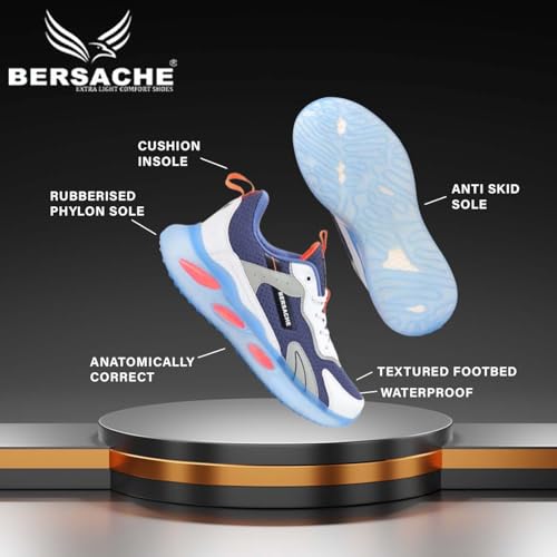 Image of BERSACHE Premium Sports,Walking,Gym,Cricket, Trending Running Shoes for Men