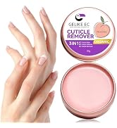 gelike ec Cuticle Cream for Dry Damaged Cuticles Organic Nail Cuticle Remover for Dry, Rough Hand...
