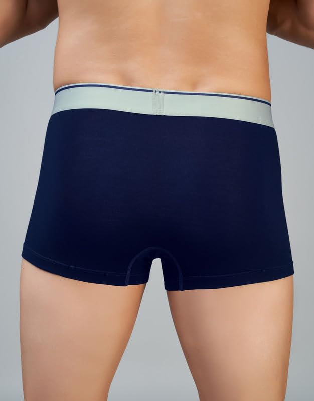 Image of TRENDMALLS Men's Birla Micromodal Regular Fit Solid Men Underwear Trunks with No Marks Waistband