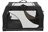 TRIXIE Hundebox Vario, 76x48x51 cm – komfortable Hundebox für kleine bis mittelgroße Hunde – gemütlicher Rückzugsort für deinen Vierbeiner – sicher & hochwertig - 39722