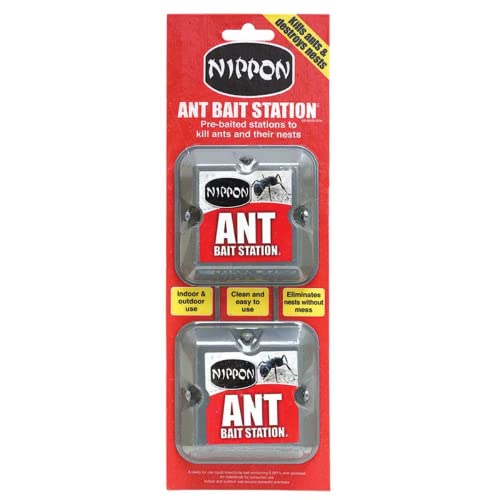 Nippon (x2 5NAB2 Ant Bait Station Twin Pack