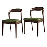 Sedie da pranzo moderne della metà del secolo: realizzate in legno di gomma resistente, queste sedie dispongono di un telaio robusto che garantisce un uso duraturo. La struttura resistente fornisce un supporto affidabile, mentre il design elegante si abbina a vari ambienti da pranzo. Goditi comfort e stile con queste sedie versatili che migliorano l'arredamento della tua casa senza sforzo.