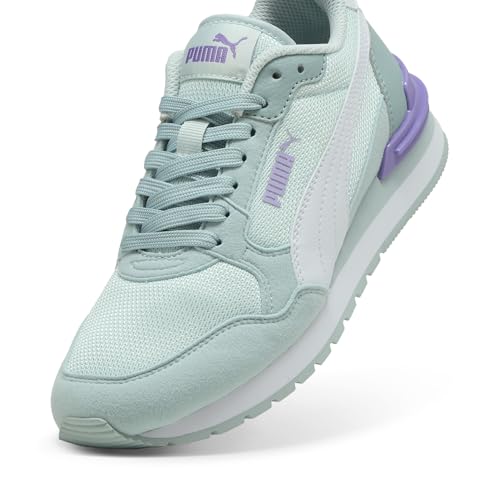 PUMA Unisex-Child Shoes ST Runner Sneaker, Dewdrop White-Turquoise Surf-Grape Mist, 5.5 US Big Kid2