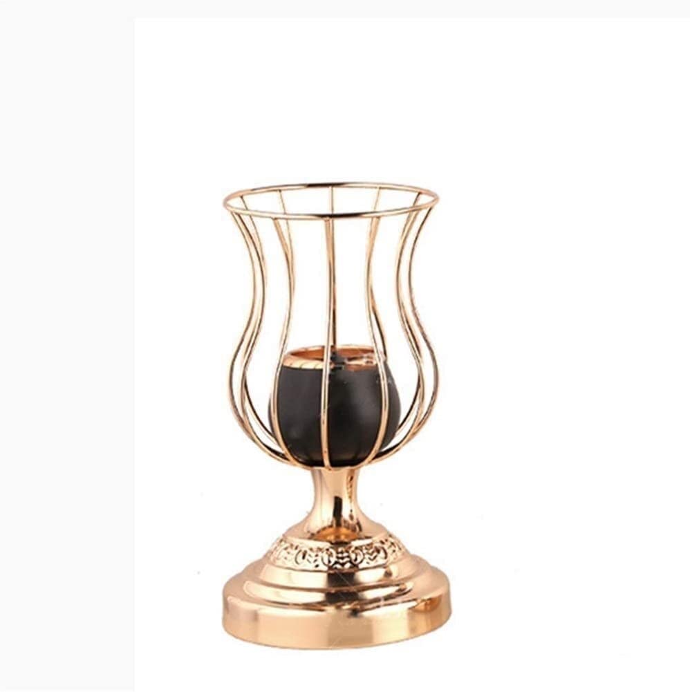 Habrur Kerzenhalter 3-teiliges Set Kerzenhalter Aus Metall, Moderner Kerzenhalter, Luxuriöser Hochzeitstafelaufsatz Für Party, Zuhause, Standdekoration Kerzenständer