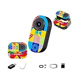 1080P Daumenkörper Cam, Haustier-Kamera-Halsband für Hunde und Katzen, mit kabelloser Ladestation, Mini-Action-Sportkamera, 3,7 cm (1,47 Zoll) Bildschirm-POV-Camcorder, wasserdicht, Bildstabilisierung