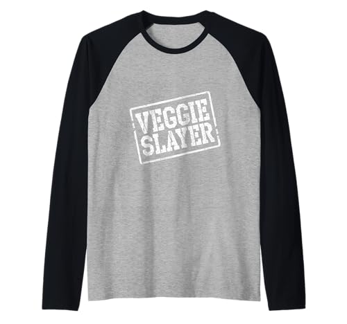 Veggie Slayer Vegan Vegetarisch |-- Raglan