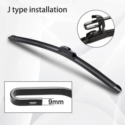 Essuie-glaces pour Nissan Micra K12 2002-2010 balais avant u-type 21" 18" - 3