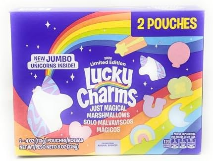 Lucky Charms Just Magical Marshmallows, 4 Ounce (Pack of 2)