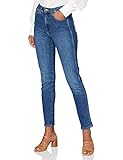 retro jeans budapest Denim Stretch Wrangler Womens Retro Skinny Jeans, Broke Blue, 30/32