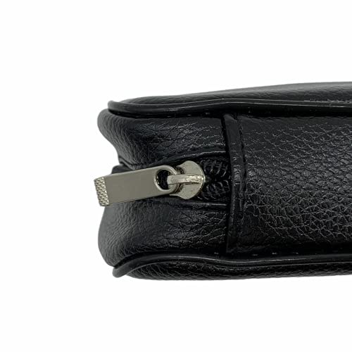 Pu Leather Tobacco Smoking Pipe Pouch Case/Bag For 2 Tobacco Pipe And Other Accessories-Black #TOP3
