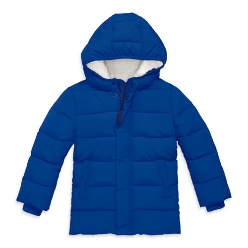 Primary Kids Parka Puffer Coat, Water-Repellent and Windproof, Made with 100% Recycled Materials