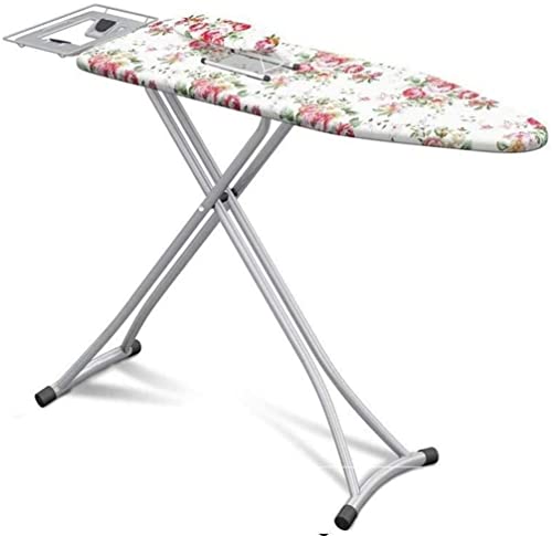 Ironing board,Ironing Board Anti-Scald Large Metal Foldable Ironing Stand Home Indoor Bedroom Hotel Save Space Home Essentials (Color : B Size : 1403875-92CM) (D 140 * 38 * 75)
