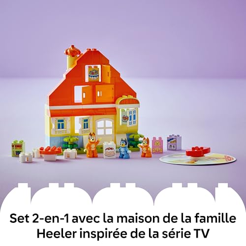 LEGO® DUPLO® Bluey 10459 La maison de famille de Bluey et le jeu de mémoire - vue 4