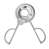 Stainless Steel Triple Blade Cigar Scissors Cigar Cutter (Silver)