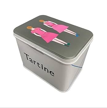 Amazon.co.jp: タルティン 四角缶小 8個入り 洋菓子 焼菓子詰み