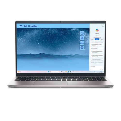 DELL Laptop15.6 Intel Core i5 1334U 8 GB RAM 512 GB SSD Windows 11 Silver