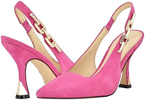 Nine West Women's VERONI Pump, Fuschia Pink 660, 8 | Image 5