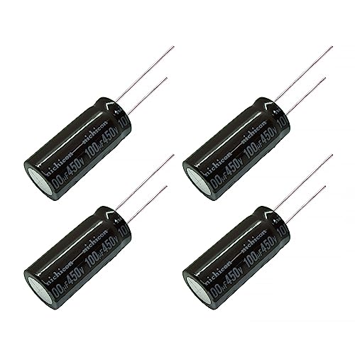Condensateurs Nichicon PH 450V 100uf haute tension 16x35.5mm
