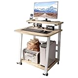 white computer table india Diseño científico: El escritorio para computadora de noche cuenta con una superficie de dos niveles con alturas optimizadas científicamente para adaptarse a diversas necesidades de almacenamiento. El nivel inferior ofrece espacio de almacenamiento reservado para artículos o puede servir como reposapiés.