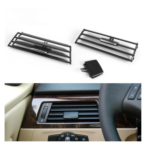 Rejilla de ventilación frontal para salpicadero de BMW Serie 3 E90 E91 E92 E93 (2005-2012) Modelo B 3