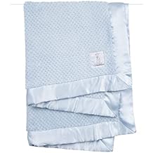 Little Giraffe Honeycomb Baby Blanket 29" x 35", Blue