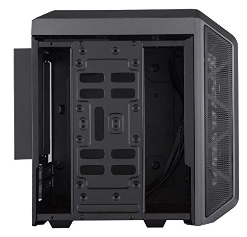 Cooler Master MasterCase H100 ARGB - Boîtier PC Mini-ITX avec Flux d'air à Haut Volume, châssis Compact à Mailles Fines, capacité matérielle Flexible Gris
