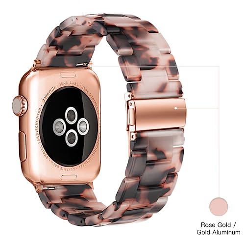 Image of Light House Apple Watch Bands-Fashion Lightweight Resin iWatch Bands for Women Men 38mm /40mm /41mm /42mm(Series 11 10), 49mm /46mm /45mm /44mm /42mm(S 3 2 1), Compatible with Apple Watch Series 11 SE 10 9 8 7 6 5 4 3 Ultra