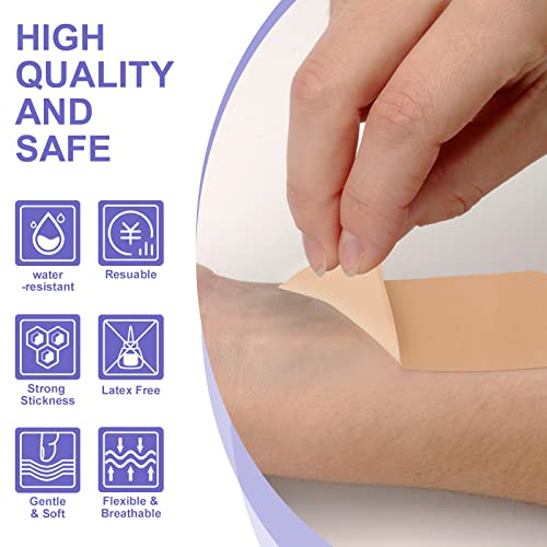 Ok Tape Silicone Scar Tape (1.5" X 2Yards-1.8M Roll), Silicone Scar Sheets, Reusable Silicone Scar Strips For Scar Removal - Burns, Surgery, Acne, Keloid, Injury #TOP3