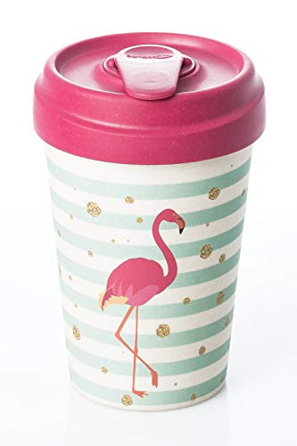 Becher BambooCUP - Flamingo