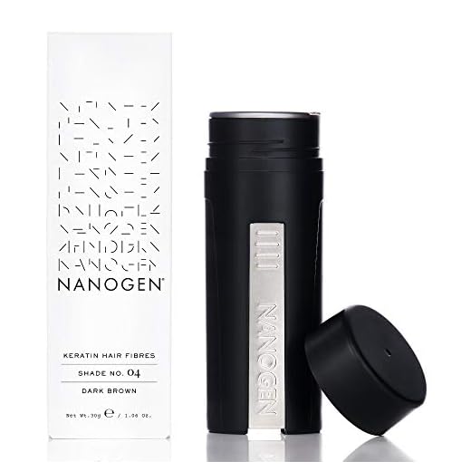 Nanogen Fibras Capilares Queratina: Castaño Oscuro 30 gr