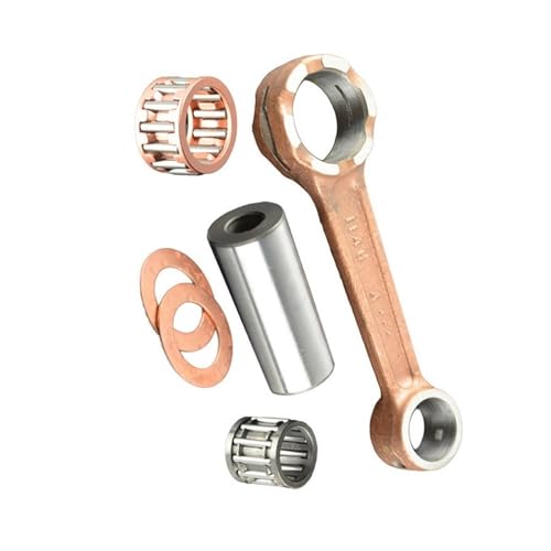 Biela de motor para KAWASAKI KDX200 y KX125, repuesto de cigüeñal resistente